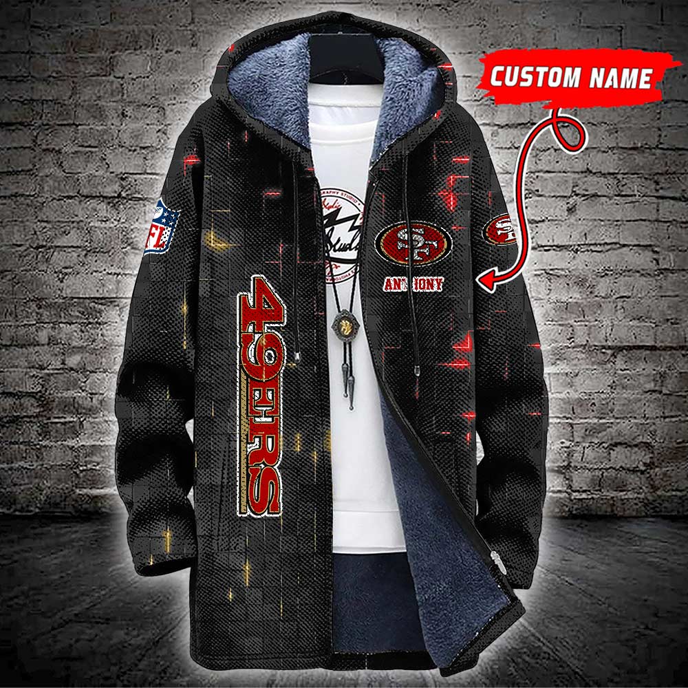 18% OFF Newest Design Custom San Francisco 49ers Jacket Cheap For Fans – 4  Fan Shop