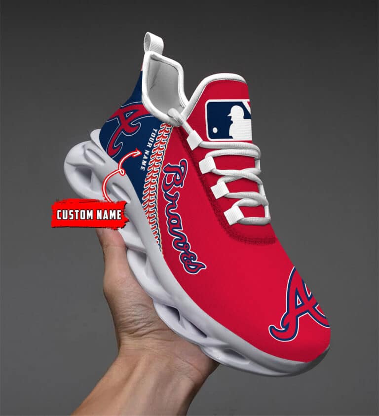 Atlanta Braves Personalized Premium Shoes Limited Edition AJ 11